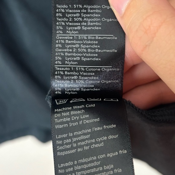 Tasc Bamboo 1/4 Zip Men’s Sz Medium Performance Technology Black Long Sleeve - Picture 6 of 6